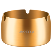 京东特价：MAXCOOK 美厨 不锈钢烟灰缸 10cm 大号