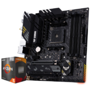 华硕【CPU主板套装】TUF GAMING B550M-PLUS WIFI II 重炮手主板+AMD 锐龙5 (r5)5600G CPU 主板+CPU套装