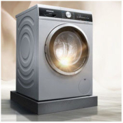 SIEMENS 西门子 WJ44UL080W 洗烘一体机 9kg 银色