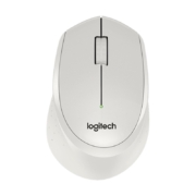 罗技（Logitech） 无线鼠标 M330 无线外设 舒适曲线 静音鼠标 图书馆鼠标 白色