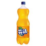 可口可乐 橙味汽水 碳酸饮料 888ml*3瓶