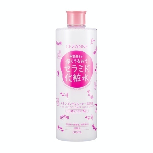 倩丽（CEZANNE）化妆水 补水保湿 滋润肌肤 温和不刺激 爽肤水 高保湿化妆水500ml