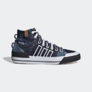 Adidas 阿迪达斯 三叶草NIZZA男女运动百搭帆布鞋滑板鞋GV9917 一号黑/学院藏青蓝/白 42