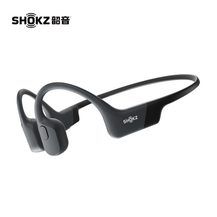 韶音（SHOKZ） OpenRun骨传导蓝牙耳机运动无线耳骨传导耳机跑步骑行 曜夜黑