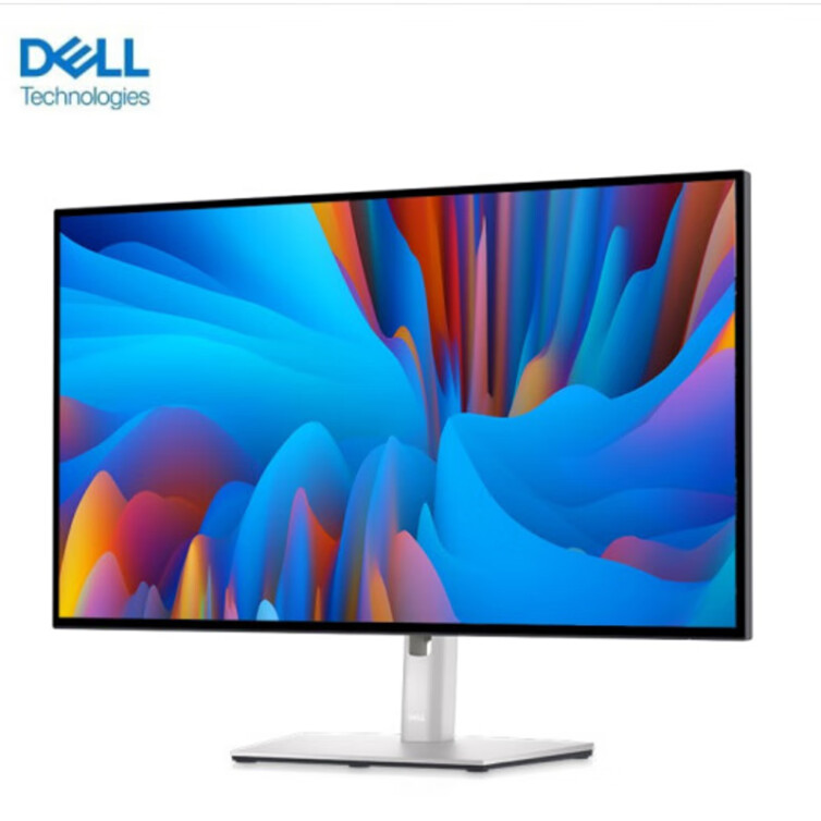 戴尔（DELL）U2723QE 27英寸显示器4K高清 IPS Black屏 HDR400 硬件低蓝光 高色域 超窄边框 显示器