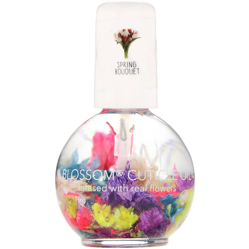Blossom Cuticle Oil真花护甲油指甲角质护理指缘油12ML