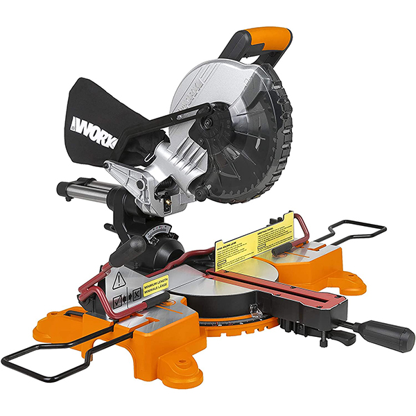 WORX WX845.9 18V(*大20V)216毫米无绳滑动斜切锯 - (仅工具 - 电池和充电器单独出售)