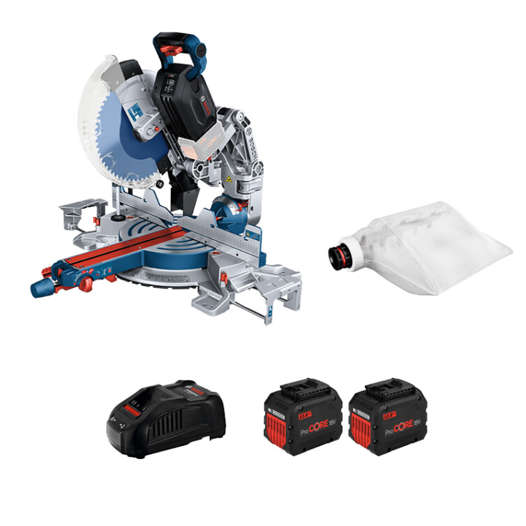 博世（BOSCH） GCM18V-305GDC特霸系列重载级锂电斜切锯 GCM 18V-305 GDC