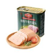哈肉联 精制午餐肉罐头340g 速食即食火锅早餐熟食中华老字号猪肉火腿