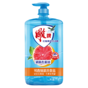有券的上、亲子会员：雕牌 洗洁精 1kg 甜橙果香+凑单品