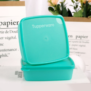 Tupperware 特百惠 小方盒密封保鲜盒 250ml*2个