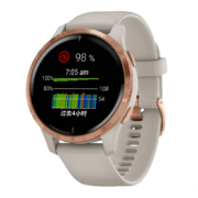 佳明（GARMIN）Venu 玫瑰金血氧心率音乐支付跑步智能健身运动达人健身手表