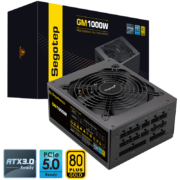 鑫谷（Segotep）GM1000W ATX3.0金牌全模组电源（原生PCIE5.0支持4090/全电压/台式游戏电脑主机箱电源）