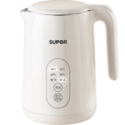 苏泊尔（SUPOR）1.5L容量烧水壶 数字显温 触控操作 5段调温电热水壶保温恒温电水壶 养生  SW-15T70A