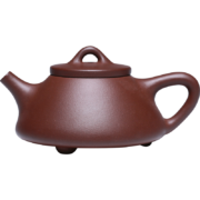 京东京造 宜兴紫砂壶 原矿紫砂 泡茶壶功夫茶具 子冶石瓢壶200ml