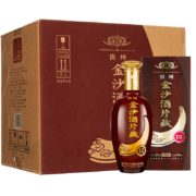 金沙回沙酒 珍藏12 酱香型白酒 53度 500ml*6瓶 整箱装