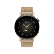 华为（HUAWEI)  WATCH GT3 运动智能手表 一周续航/蓝牙通话/音乐播放/血氧心率检测 gt3 42mm 雅致金