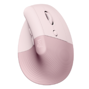 罗技（Logitech） Lift无线人体工学垂直鼠标 Vertical无线蓝牙轻音办公鼠标中小手型 粉色