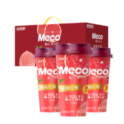 香飘飘 新升级Meco蜜谷果汁茶 桃桃红柚口味400ml 15杯 25%果汁含量 即饮饮料 整箱