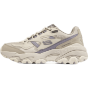 Skechers斯凯奇春秋男户外系带跑步鞋舒适休闲运动鞋复古厚底老爹鞋 237121-LTGY 浅灰色 46
