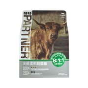 帕特 牛肉冻干混合粮12月龄以上生命系列猫粮通用全价成猫粮 1.8kg
