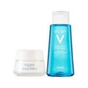 88VIP：VICHY 薇姿 温泉保湿护肤套装（小蓝水100ml+水活霜15ml）+凑单