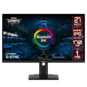 微星(MSI) 27英寸 2K HDR400 IPS 170Hz 1ms响应 10Bit 满血小金刚  量子点 游戏电竞显示器 G274QPF-QD