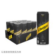 可口可乐 怡泉无糖苏打水 汽水饮料 330ml*12罐