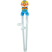 啵乐乐（Pororo）儿童筷子训练筷 宝宝学习筷子 婴幼儿辅助筷儿童餐具 3岁以上 韩国进口  蓝色款