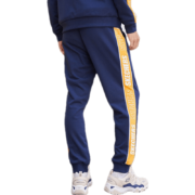 斯凯奇（Skechers） 斯凯奇新款男子针织束脚裤子拼接运动裤休闲裤L320M206 碳黑L320M206-0018 M