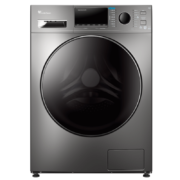 小天鹅（LittleSwan）滚筒洗衣机全自动除螨除菌洗 10公斤变频家电家用水魔方洗烘一体机带烘干 钛色智能家电TD100VT86WMADT5