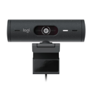 罗技（Logitech） Brio 500高清广角网络摄像头 直播摄像头 视频会议电脑摄像头带麦克风 Brio 500黑色