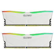 光威（Gloway）16GB(8Gx2)套装 DDR4 3200频率 台式机内存条 深渊系列-轻羽白 流光炫彩RGB灯条/游戏超频
