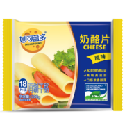 妙可蓝多  奶酪片 芝士片 原味 300g/18片装（吐司 汉堡 早餐 烘焙原料）