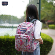 JanSport 杰斯伯 T501 个性印花双肩背包