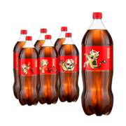 可口可乐 Coca-Cola 汽水 碳酸饮料 2L*6瓶 整箱装 可口可乐出品 新老包装随机发货29.9元
