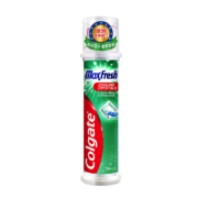高露洁（Colgate）欧洲进口劲酷清爽直立按压式牙膏 100ml 冰凉因子 长效清新口气