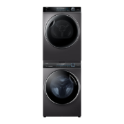 海尔（Haier）纤美双擎双智能投放10Kg全自动洗衣机烘干机组合家用热泵干衣机1.1洗净比1400r/m176洗烘套装
