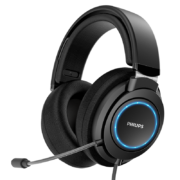 飞利浦（PHILIPS）SHP9500游戏版G6105 HiFi级游戏耳机 7.1虚拟环绕 炫彩呼吸灯 头戴式电脑电竞线控带麦耳机