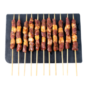 草原宏宝 国产 内蒙香辣羊肉串 净重500g/袋 20串 冷冻 烧烤食材 烤箱适配 地标认证