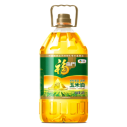 福临门 食用油 非转基因压榨一级黄金产地玉米胚芽油4L 中粮出品