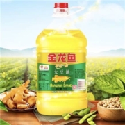 京东特价、需抢券：金龙鱼 食用油 精炼一级大豆油 大桶整箱装家用色拉油 5L