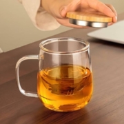 YIHUTEA 忆壶茶  玻璃杯 君子杯 500ml