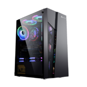 AMD 金怡  锐龙5 5600G新品 高配集显 家用游戏办公台式电脑主机 电脑DIY组装机 升级版：R5 5600G+250G+8G