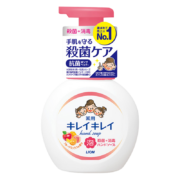 狮王(Lion) 儿童洗手液 抑菌植物性水果香 清爽型 500ml 日本原装进口
