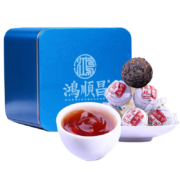 鸿顺昌 普洱熟茶龙珠小沱茶  小包装粒装茶熟普茶云南老古树茶小茶沱 勐海熟龙珠口粮茶 晒单抢好礼