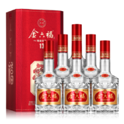 金六福 福满佳禧T10 浓香型白酒 50度 500ml*6瓶 整箱装 年货节送礼