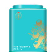大益 茶叶普洱茶熟茶 小青柑 陈皮柑普茶敦煌绿小青柑95g/罐中华老字号
