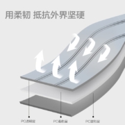 爱华仕（OIWAS）轻音飞机轮拉杆箱男登机箱行李箱女密码箱旅行硬箱 6176 6176蓝紫变色20英寸 行李箱