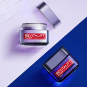 亚马逊销冠！L'Oreal Paris欧莱雅 Revitalift Filler 面部护理套装（日霜50ml+晚霜50ml）